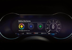 2018 Ford Mustang instrument cluster